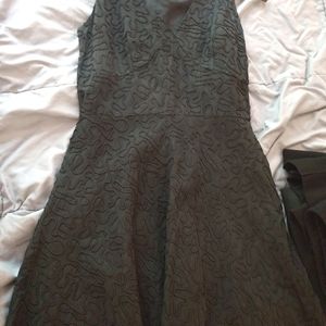 Charter Club textured black dress size M